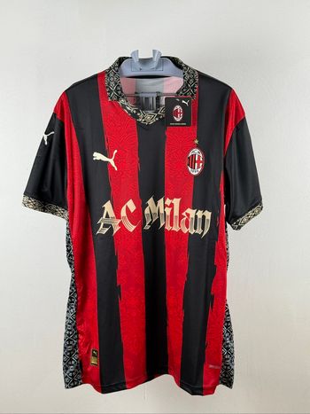 Maillot AC Milan Noir/Rouge – Puma – Taille L