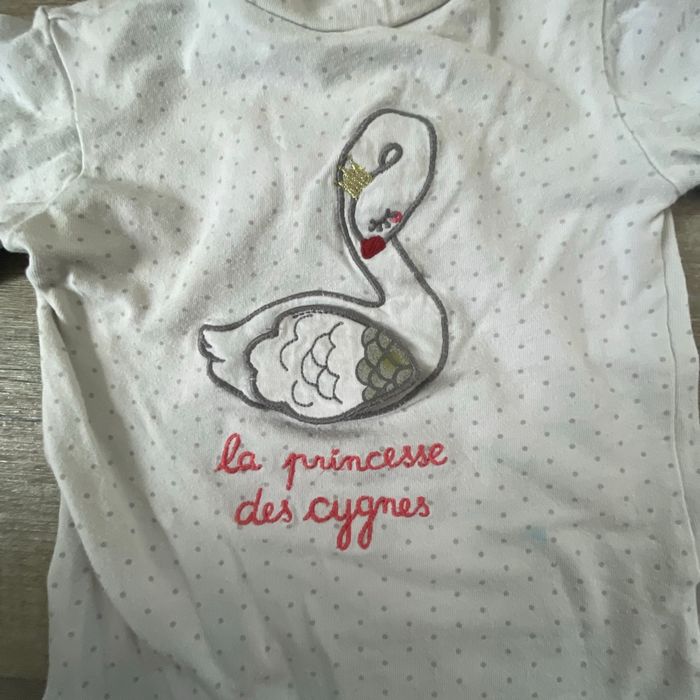 Teeshirt cygne - photo numéro 2