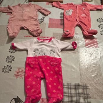Pyjama fille 01 mois