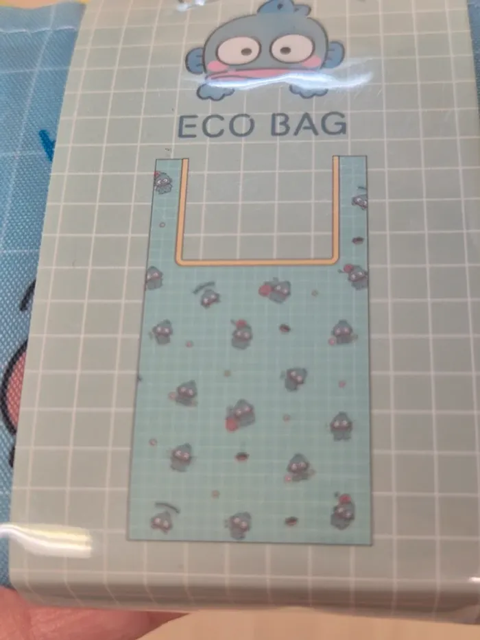Sac de courses (Eco bag) Sanrio × Thank you mart : Hangyodon - photo numéro 3