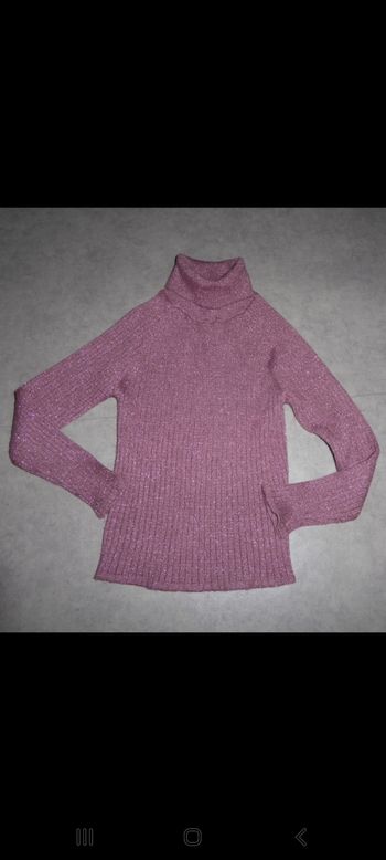 Pull chaussette rose pailleté Tape a l'oeil - 6 ans