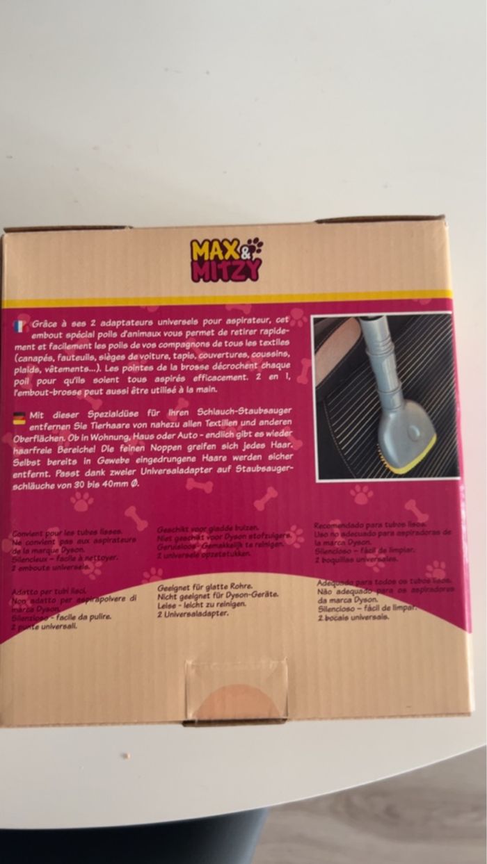 Embout d’aspirateur pour les poils d’animaux - photo numéro 2