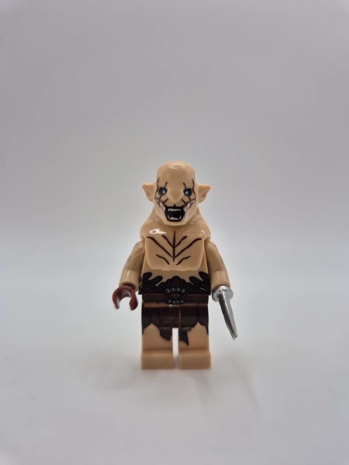 Figurine type lego Chef Orcs Azog seigneur des anneaux / hobbit