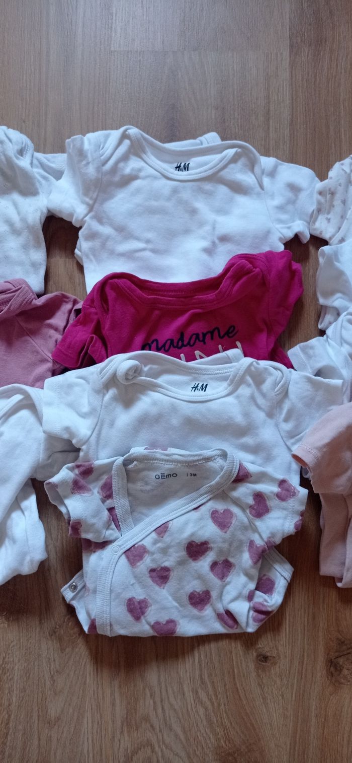 Body manches courtes bébé fille - photo numéro 2