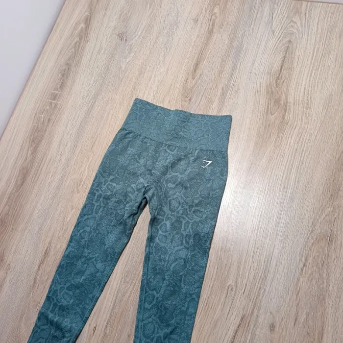 Legging gymshark femme XS bleu serpent - photo numéro 2