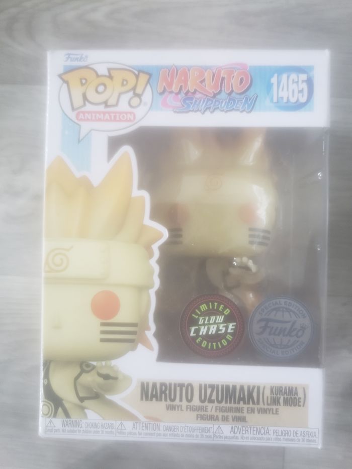 Funko pop 1465 naruto uzumaki chase