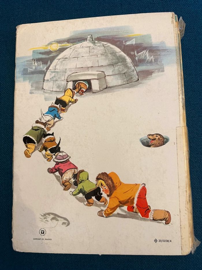 1968 Livre ancien Caroline au Pôle Nord Pierre Probst Grands albums Hachette bd - photo numéro 2