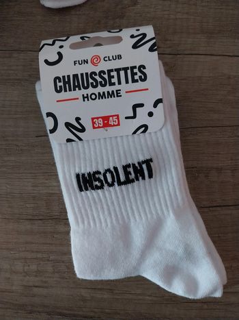 Chaussettes hommes Humoristique
