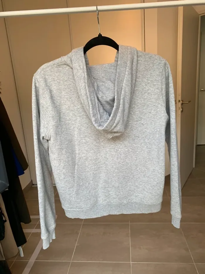 Sweat court à capuche gris comme neuf taille S Claudie Pierlot - photo numéro 13