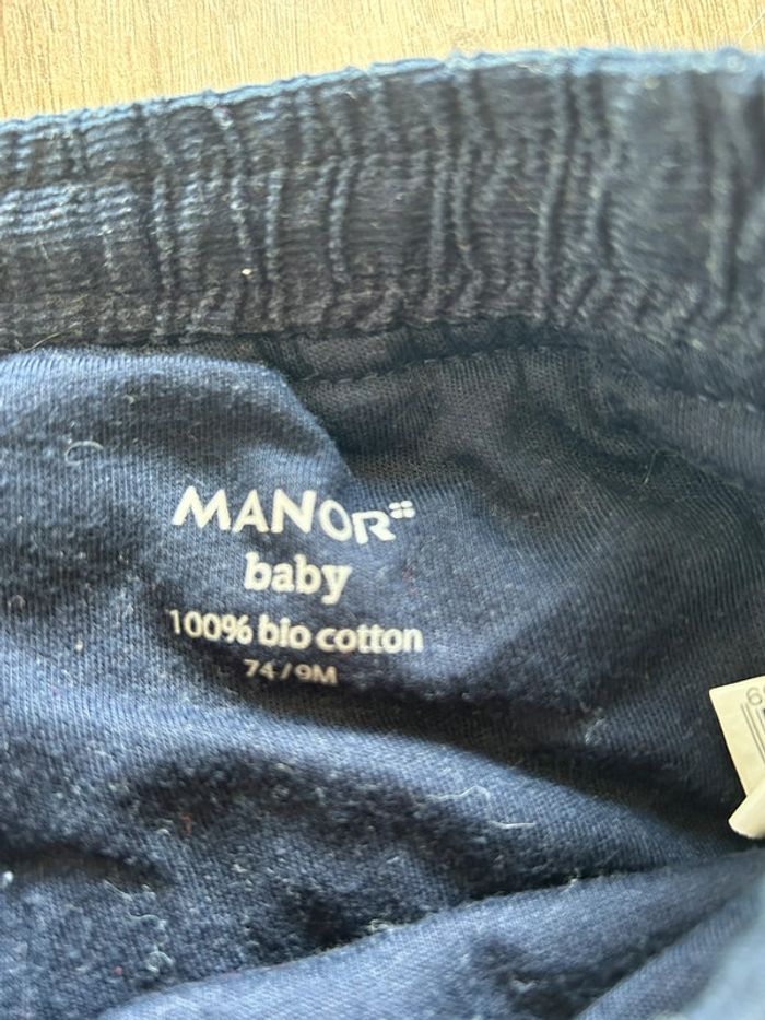 Lot 2 pantalon jean 9 mois - photo numéro 3