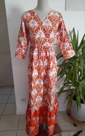 Longue Robe d'été à motifs Neuve 🌿💝