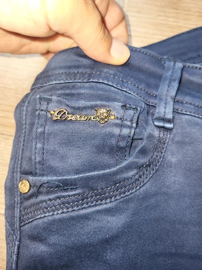 Jeans marine femme - photo numéro 5