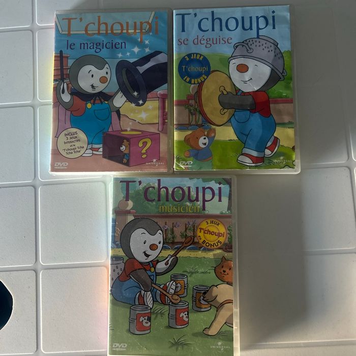 Lot 3 dvd tchoupi