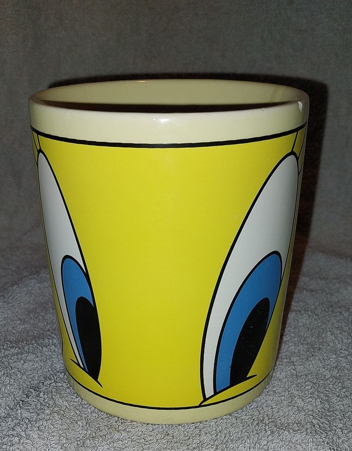 rare Mug tasse les yeux de Titi Warner Bros Titi et Grosminet - photo numéro 2