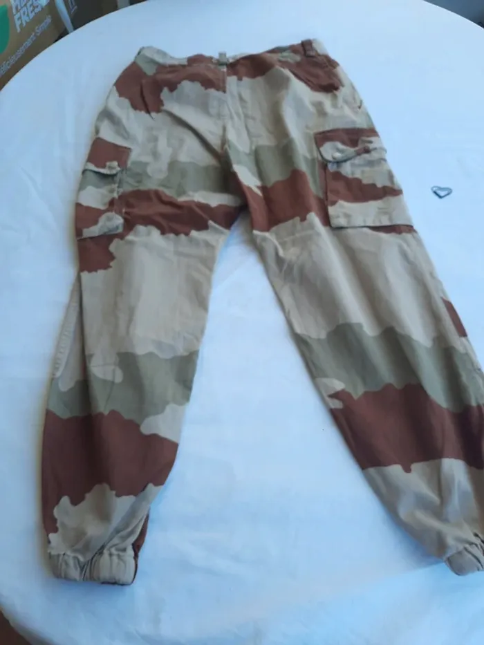 Pantalon treillis sable désert Taille M - photo numéro 3