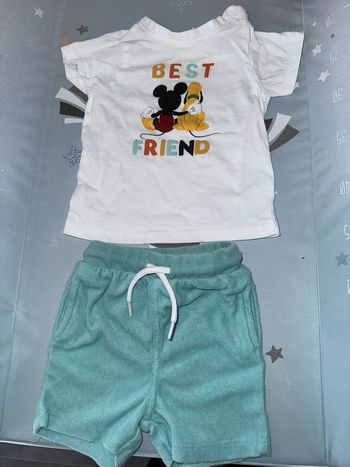 Ensemble t-shirt et short 6 mois orchestra