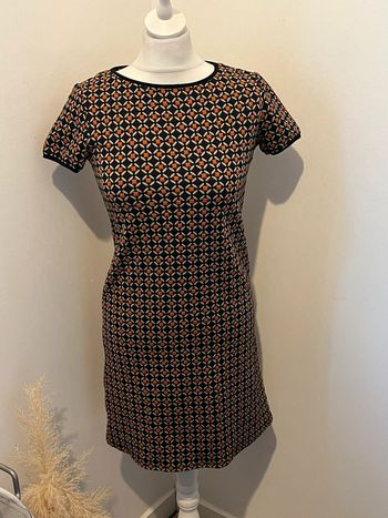 Robe à motifs Promod S comme neuve