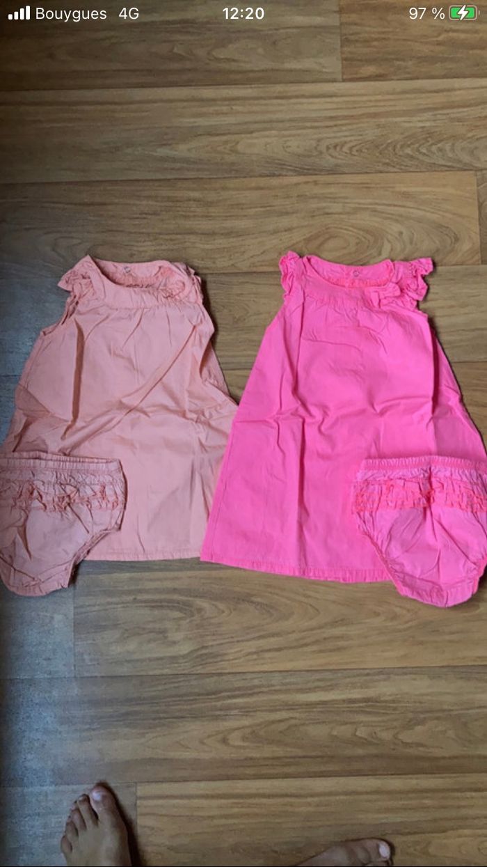 Robe lot de 2 Kiabi 18 mois