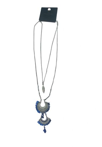 Collier blanco avec 2 chaines