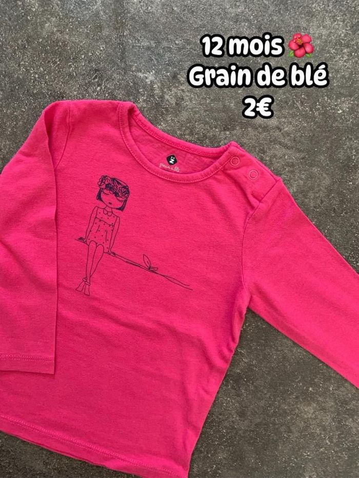 T-shirt 🌺 12 mois 🌺 Grain de blé