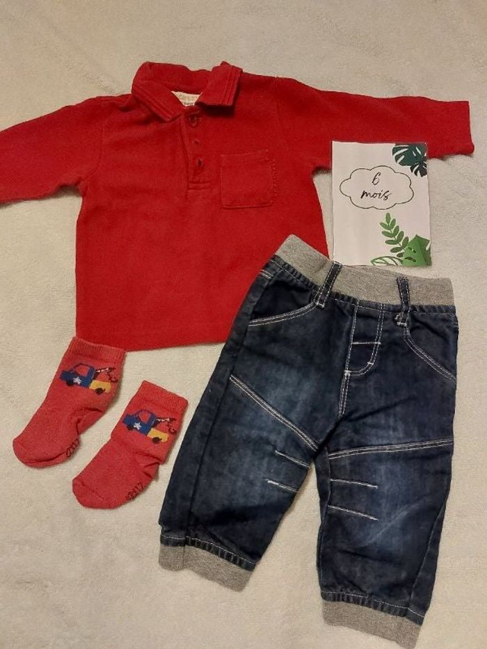 Ensemble jean/polo