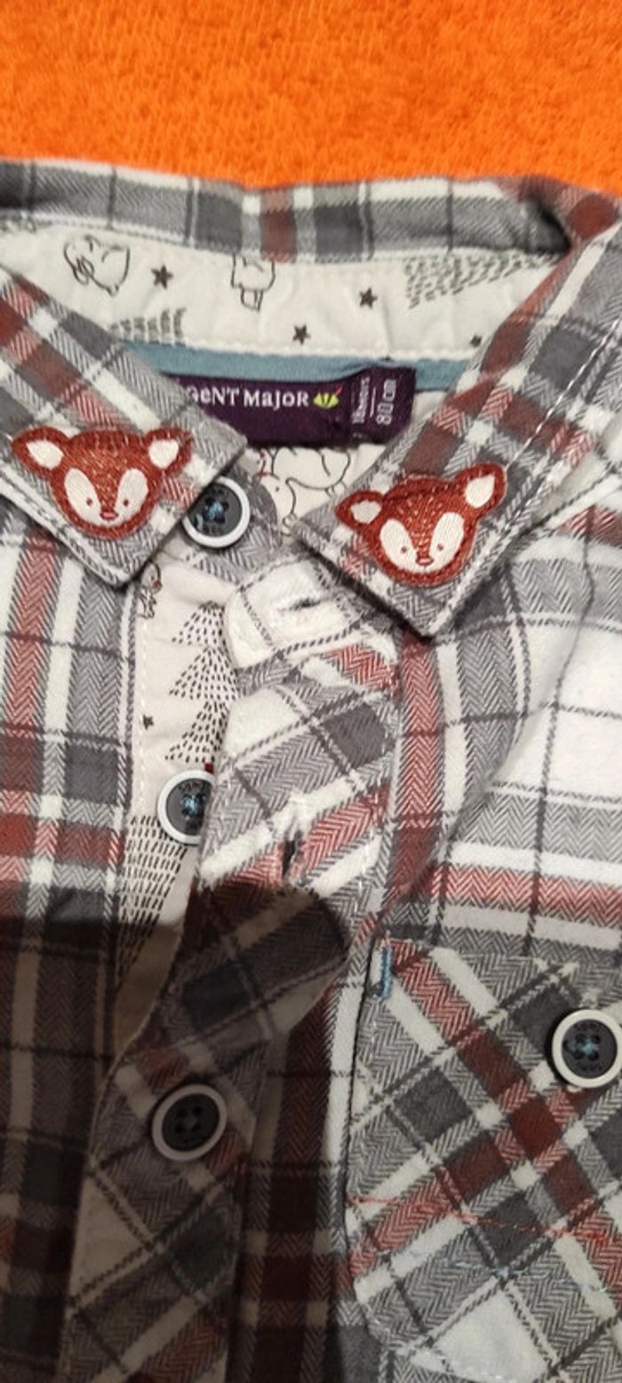 Chemise manches longues Sergent Major 18 mois - photo numéro 3