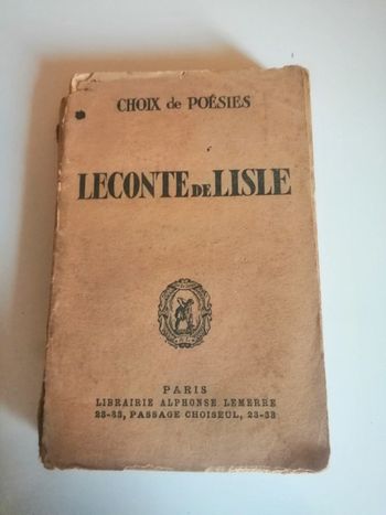 🌸Choix de poésies de Leconte De Lisle 🌸