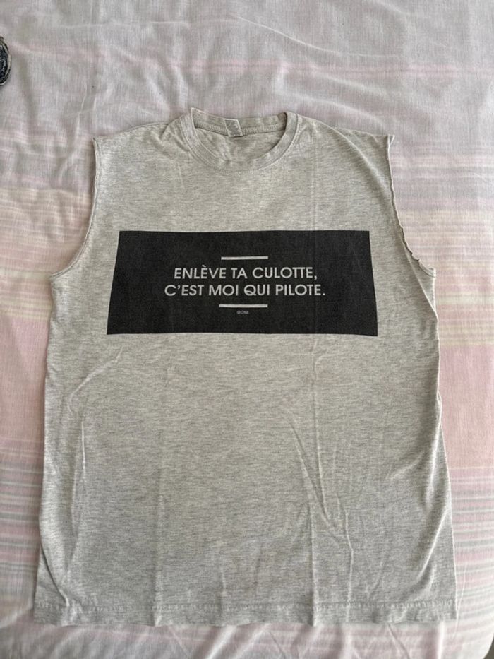 Tee shirt enlève ta culotte c’est moi qui pilote