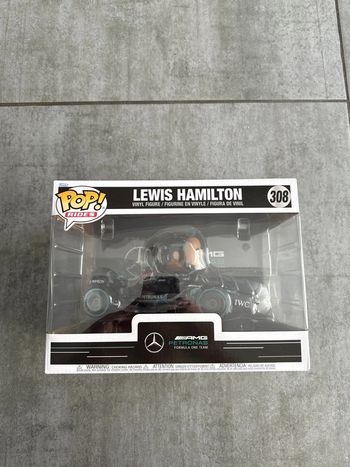 Figurine Funko Pop Rides Lewis Hamilton 308 AMG Petronas F1