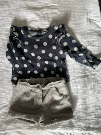 Ensemble pull + short 9 mois