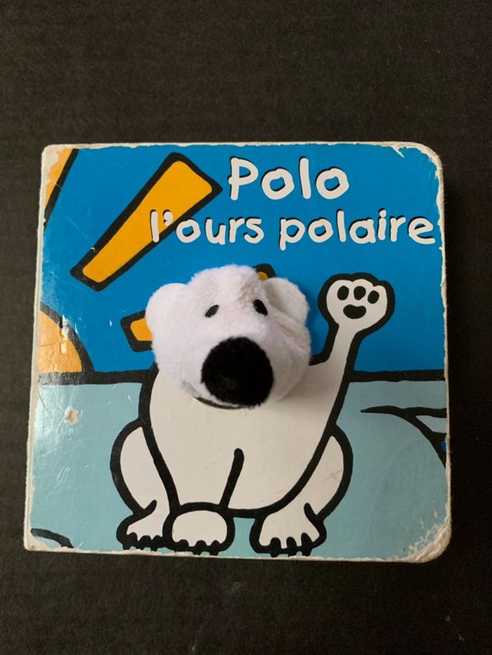 Livre marionnette Polo l’Ours Polaire