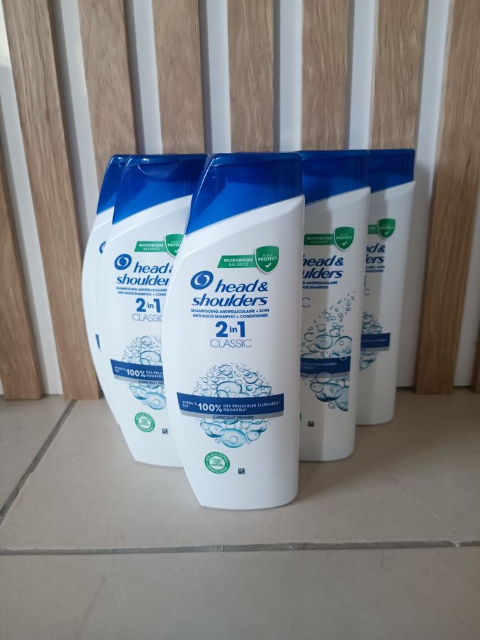 Lot de 6 shampoing head and shoulders classic