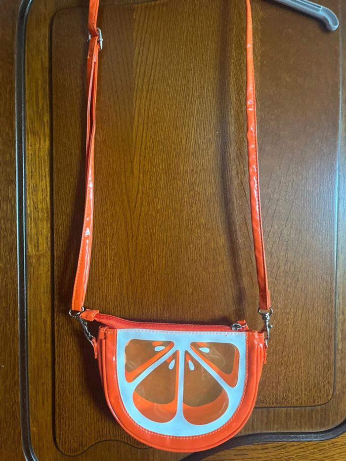 Sac fantaisie orange