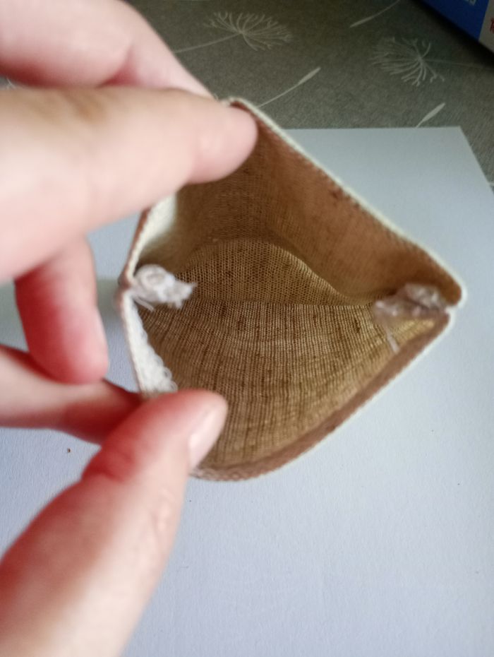 Pochette serviette lin - photo numéro 3