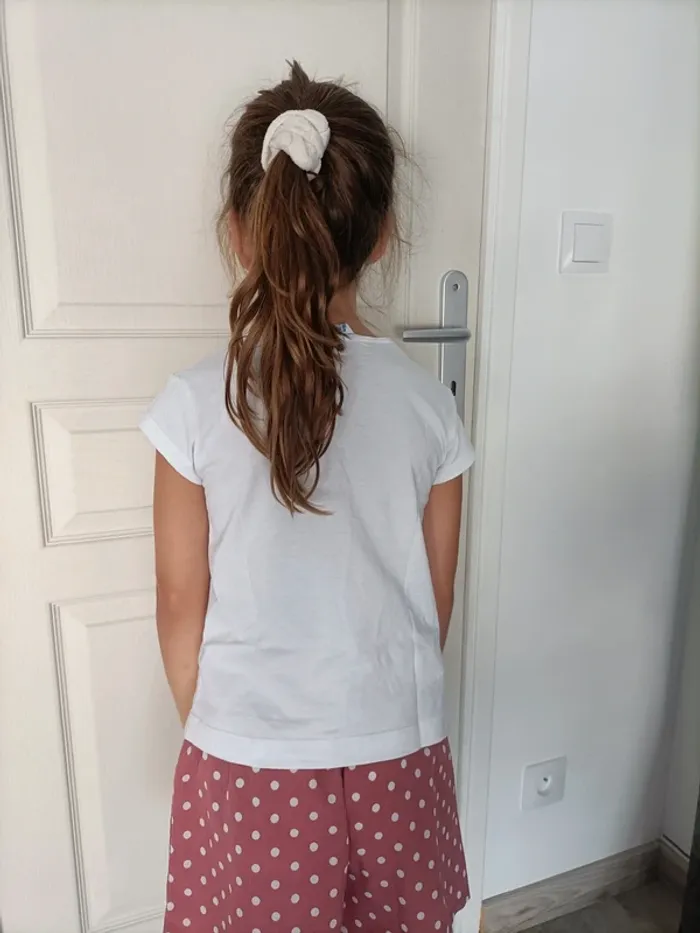 Tee-shirt fille été - photo numéro 2