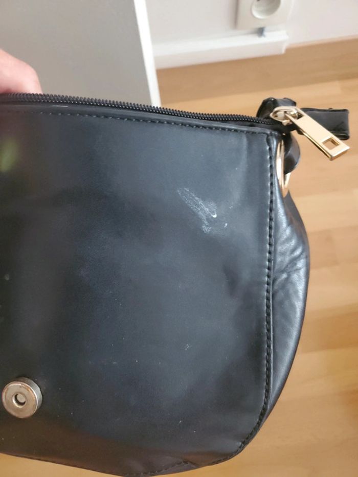 Sac à main bandoulière noir - photo numéro 4