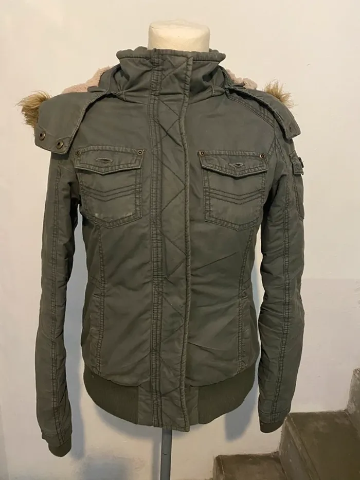 Veste d’hiver kaki