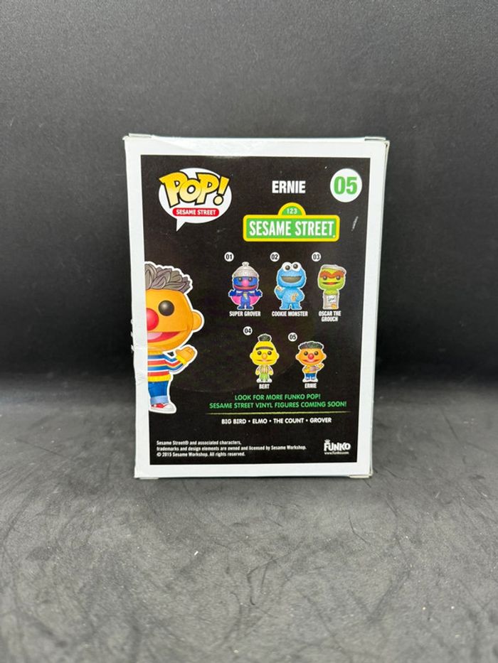 Funko pop Sesame Street Ernie 05 flocked - photo numéro 4
