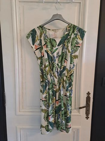 Robe imprimé tropical