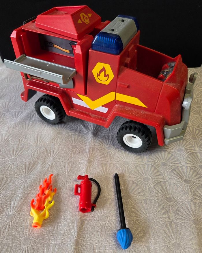 Camion pompiers playmobil