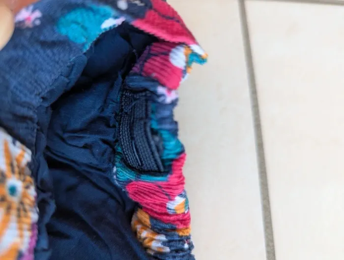 Jupe velours fleurie 3 ans Du pareil au même - photo numéro 3