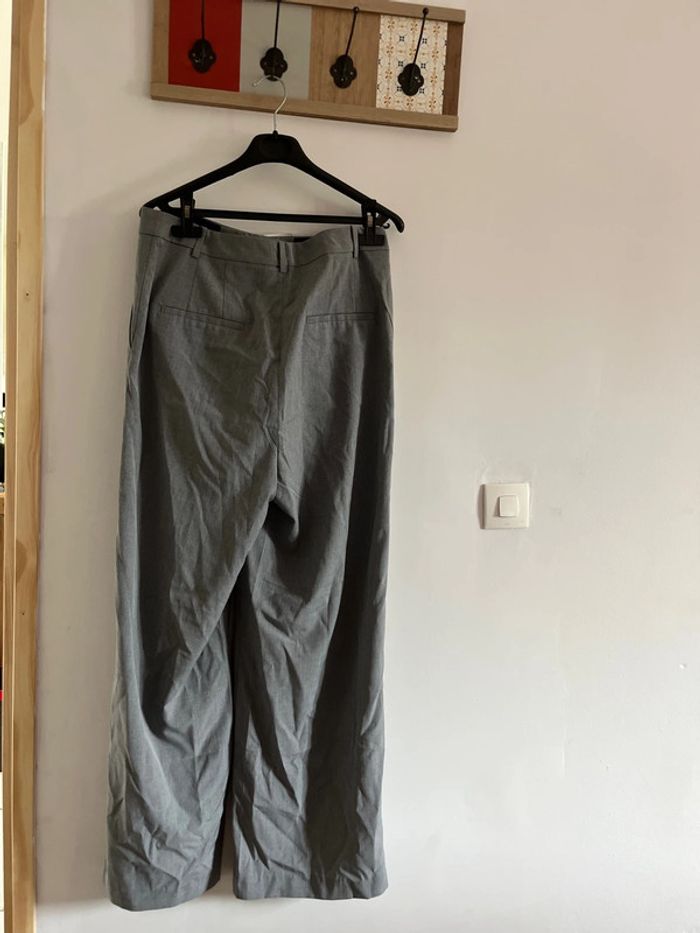 Pantalon gris neuf h&m - photo numéro 3
