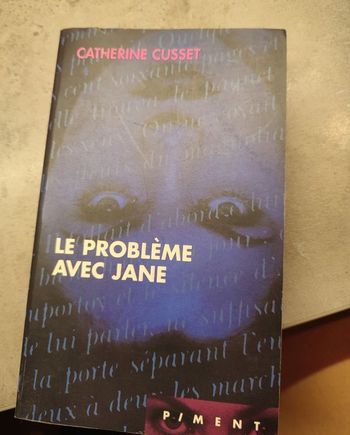 livre Le Problème Avec Jane - catherine cusset en tres bon etat ref EC