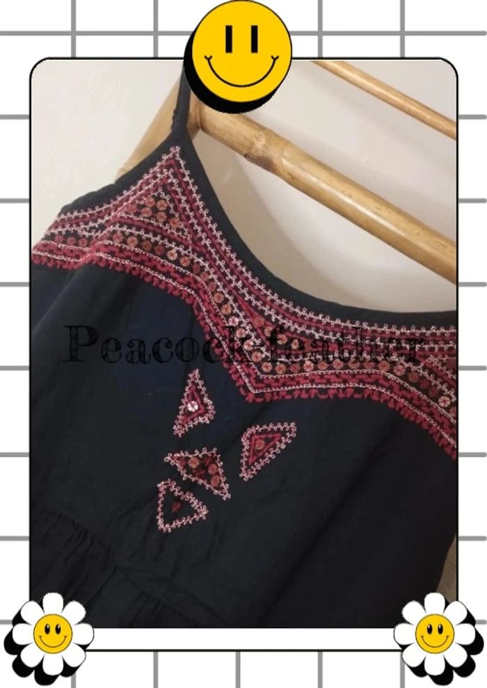 Robe noire et bordeaux 38 - photo numéro 6