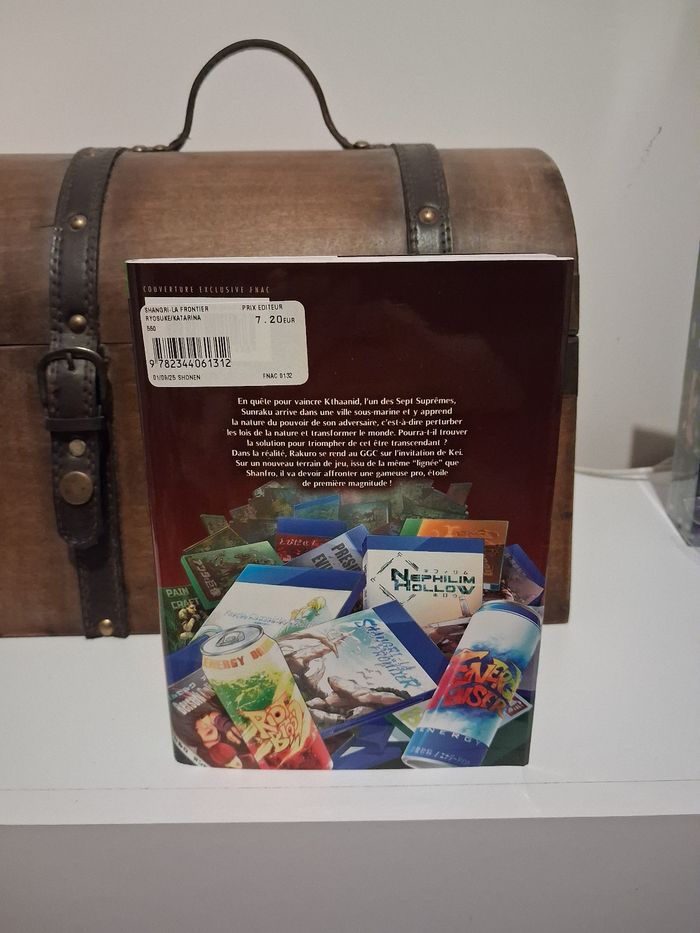 Manga Shangri La Frontier tome 12 collector jaquette alternative Fnac édition limitée - photo numéro 2