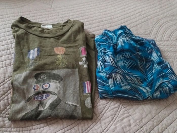 Lot de vetements garçon de marque 8 ans - photo numéro 2