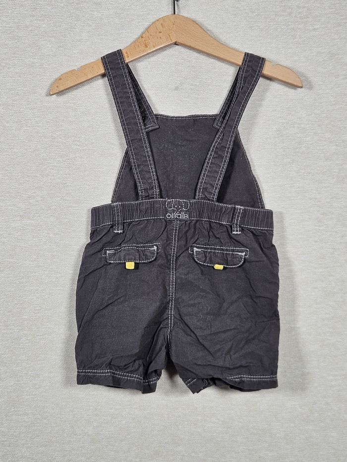 Salopette short obaïbi 9 mois 71 cm - photo numéro 4