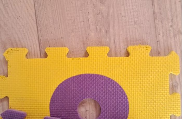 20 Dalles mousse chiffre puzzle - photo numéro 7