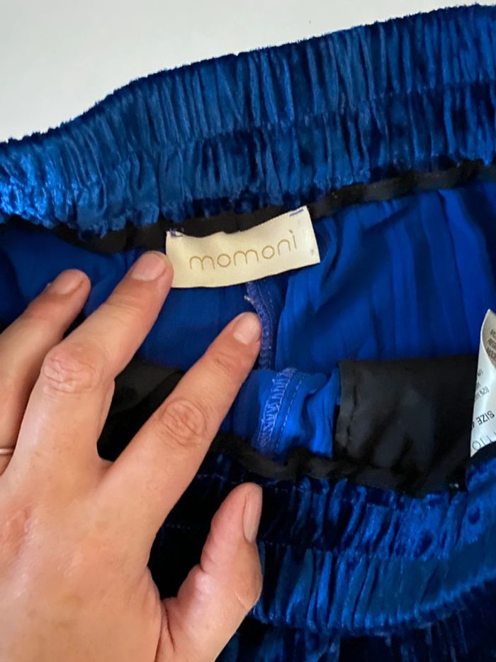Pantalon type velours large droit Momoni - photo numéro 3