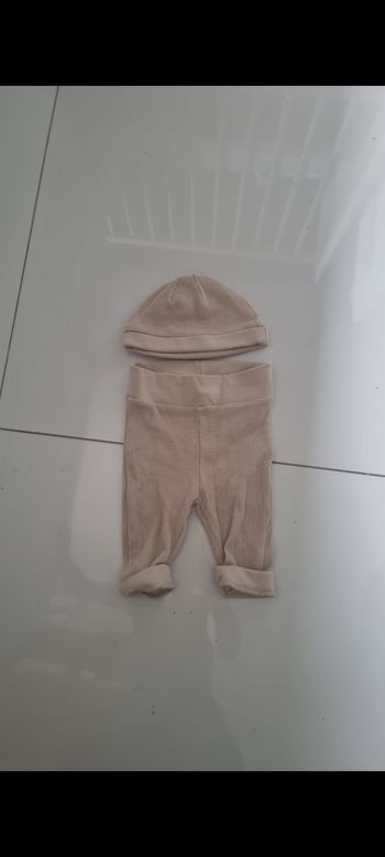 Ensemble pantalon et bonnet bébé orchestra
